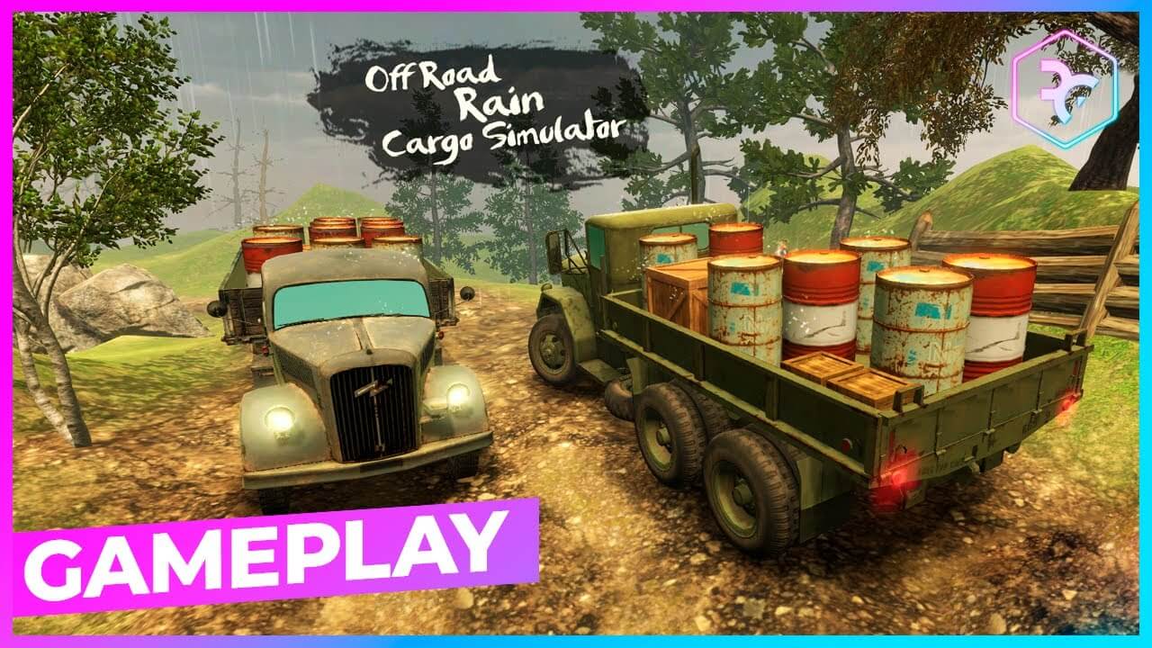 Off-Road Rain Cargo Simulator